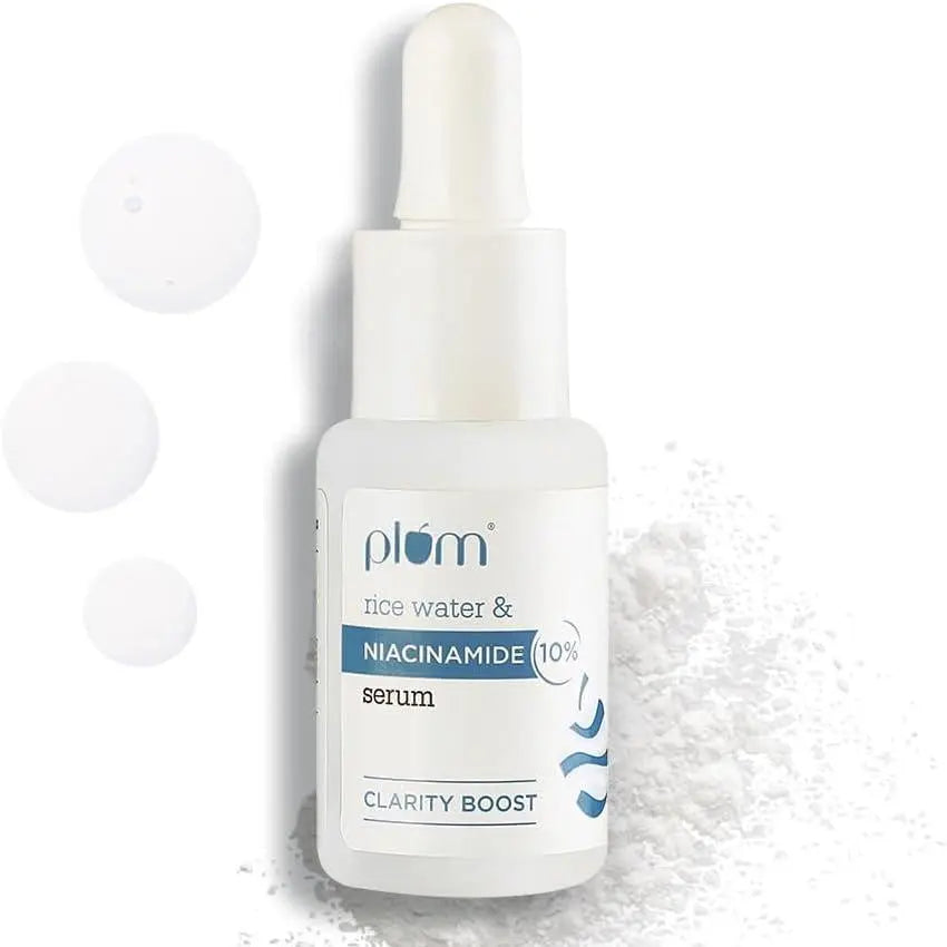 Plum 10% Niacinamide Face Serum For Clear Bright Skin Fades Blemishes & Dark Spots (15 ml) Plum