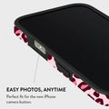 Mobcos iPhone 17 Pro Max Wild Blush Premium Case Compatible with Hybrid Dual-Layer Hard Shell + Silicone Protection - Scratch-Resistant Shockproof Mobile Cover Mobcos