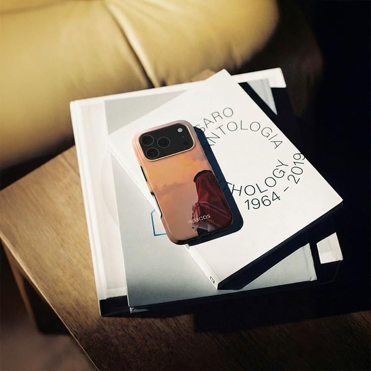 Mobcos iPhone 17 Pro Max Solvyn Premium Case Compatible with Hybrid Dual-Layer Hard Shell + Silicone Protection - Scratch-Resistant Shockproof Mobile Cover Mobcos