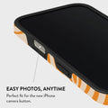 Mobcos iPhone 17 Pro Max Sunset Swirl Premium Case Compatible with Hybrid Dual-Layer Hard Shell + Silicone Protection - Scratch-Resistant Shockproof Mobile Cover Mobcos