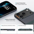 BENKS for iPhone 17 Pro & Pro Max Case, Aurora ArmorAir Ultra Slim & Lightweight Minimalist Case Built with Dupont Kevlar 600D & 1000D Aramid Fiber Benks