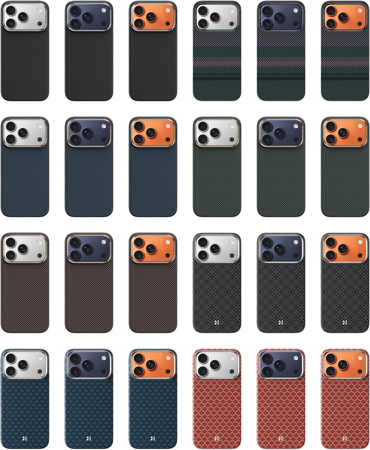 BENKS for iPhone 17 Pro & Pro Max Case, Aurora ArmorAir Ultra Slim & Lightweight Minimalist Case Built with Dupont Kevlar 600D & 1000D Aramid Fiber Benks