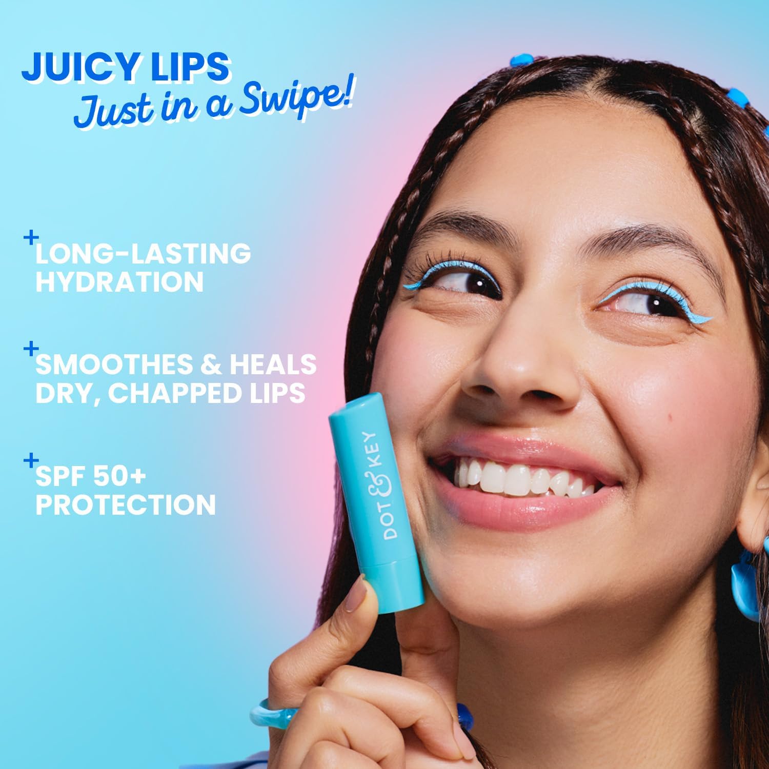 Dot & Key BR LIP BALM SPF50 BLUEBERRY BLISS 4.5G DOT & KEY