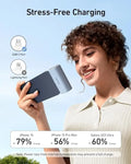 Anker Nano Power Bank with Built-in Foldable USB-C Connector, 5,000mAh Portable Charger, 22.5W for iPhone 15 Pro, 15/15 Plus, 15 Pro Max, Samsung S22/23 Series, Huawei, iPad Pro/Air, AirPods, and More ANKER