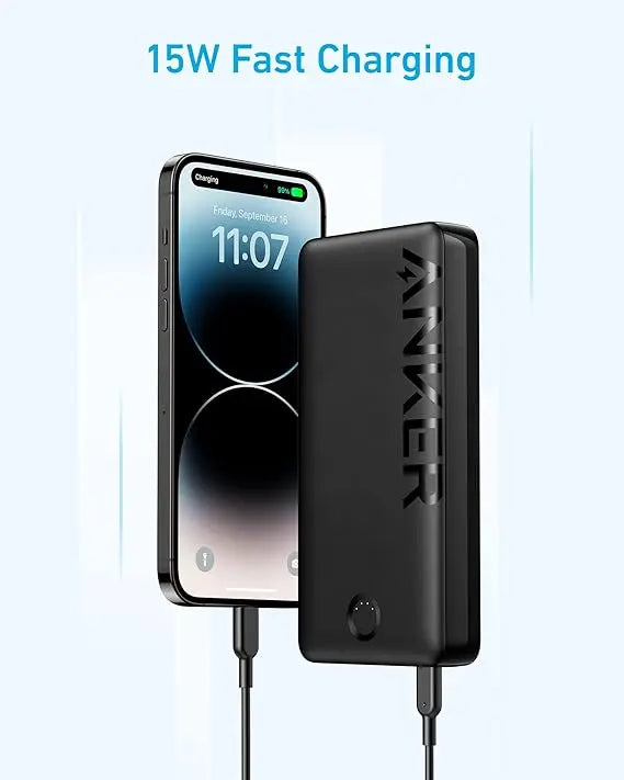 Anker 323 PowerCore 10,000mAh Portable Charger – Black ANKER