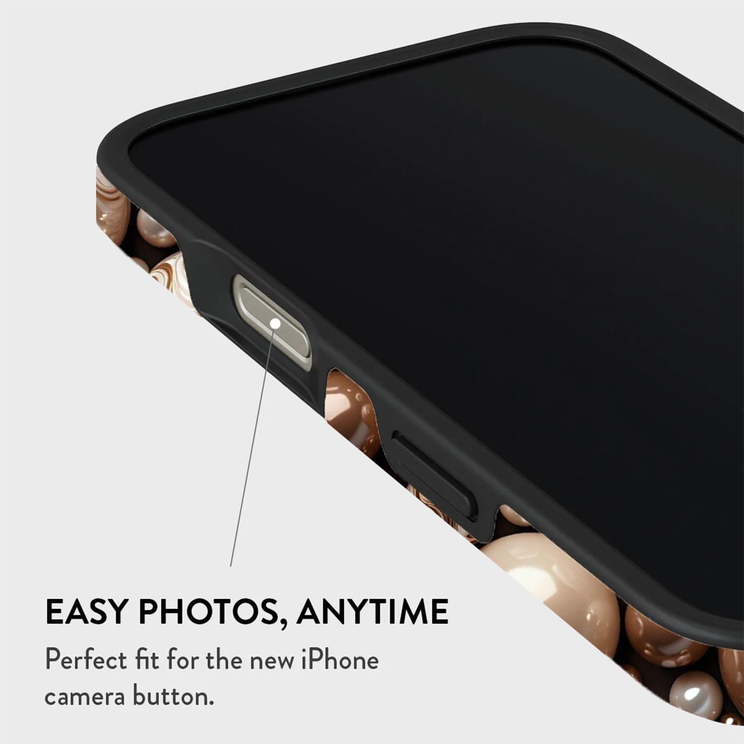 Mobcos iPhone 17 Pro Mocha Premium Case Compatible with Hybrid Dual-Layer Hard Shell + Silicone Protection - Scratch-Resistant Shockproof Mobile Cover Mobcos