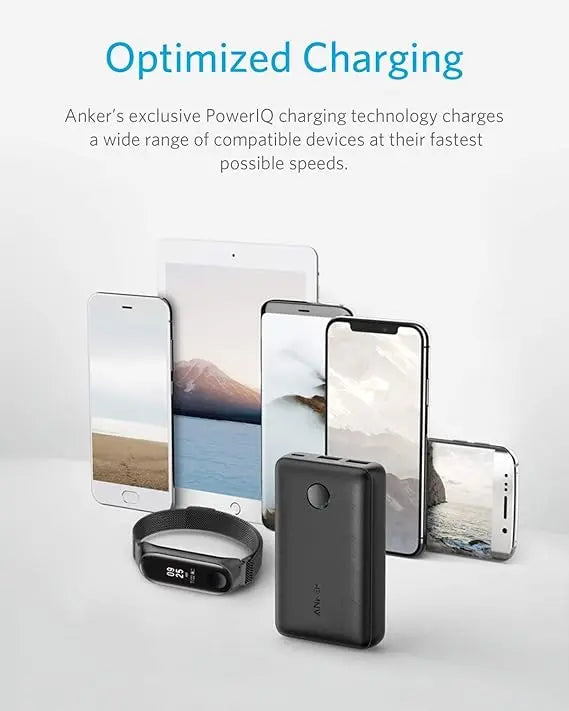 Anker PowerCore Select 10,000mAh Portable Charger – Black ANKER