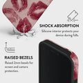 Mobcos iPhone 17 Pro Self-love Premium Case Compatible with Hybrid Dual-Layer Hard Shell + Silicone Protection - Scratch-Resistant Shockproof Mobile Cover Mobcos