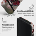 Mobcos iPhone 17 Pro Aurelia Premium Case Compatible with Hybrid Dual-Layer Hard Shell + Silicone Protection - Scratch-Resistant Shockproof Mobile Cover Mobcos