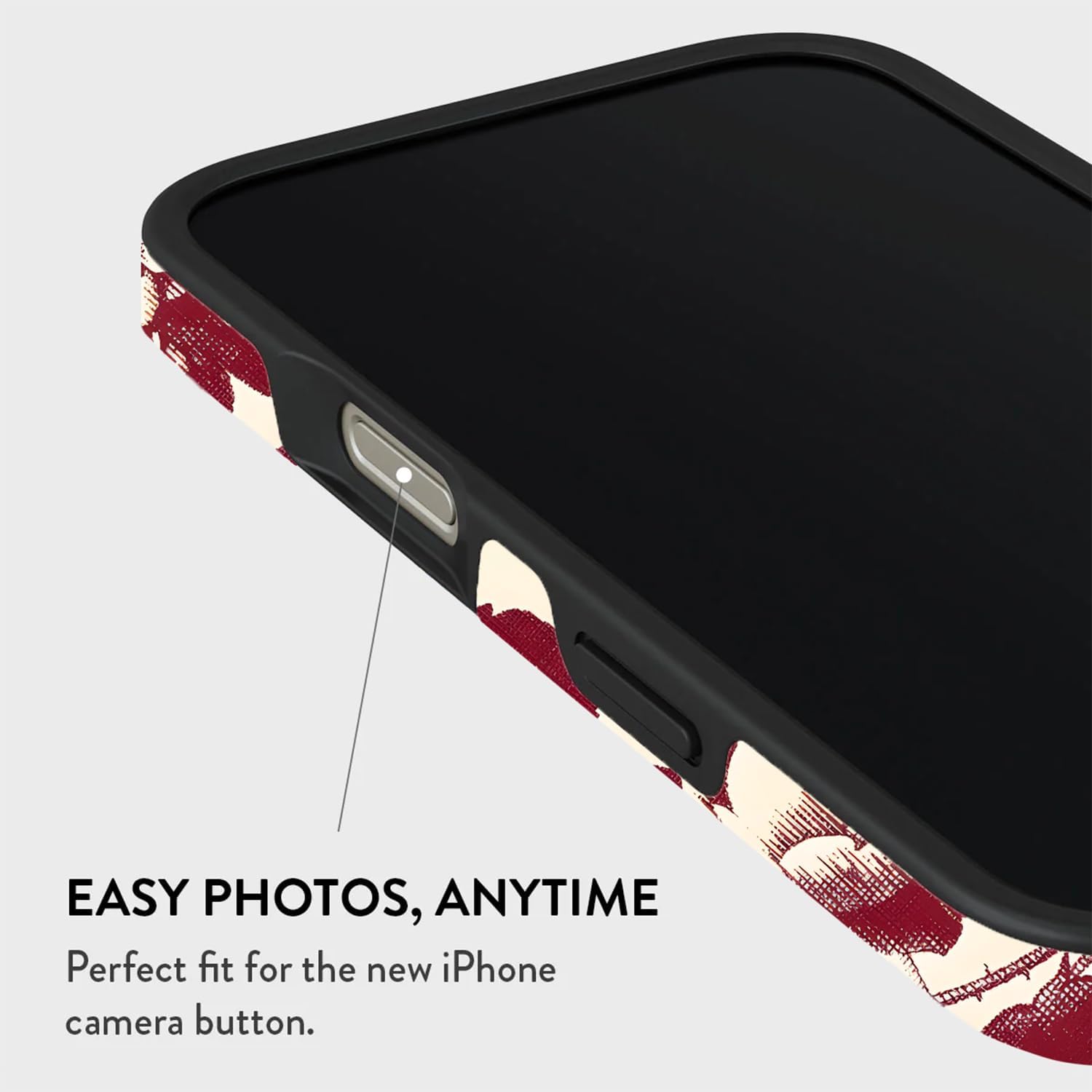 Mobcos iPhone 17 Pro Max Bloome Premium Case Compatible with Hybrid Dual-Layer Hard Shell + Silicone Protection - Scratch-Resistant Shockproof Mobile Cover Mobcos