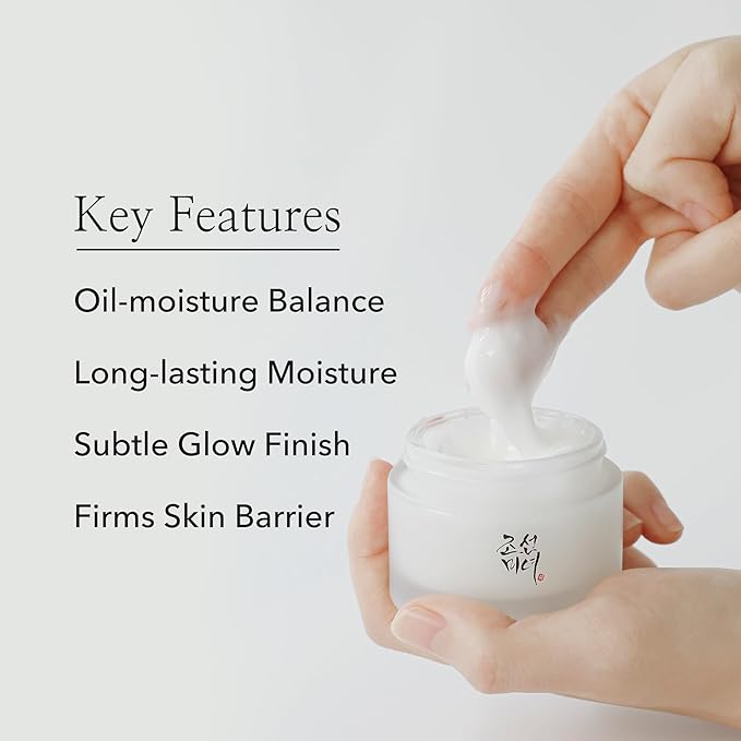 Beauty of Joseon Dynasty Cream Korean Face Moisturizer Rice Ginseng for Dry Acne Sensitive Skin Daily Hydration Korean Skincare for Men and Women 50ml
