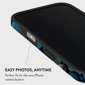 Mobcos iPhone 17 Pro Max Ocean Drift Premium Case Compatible with Hybrid Dual-Layer Hard Shell + Silicone Protection - Scratch-Resistant Shockproof Mobile Cover Mobcos