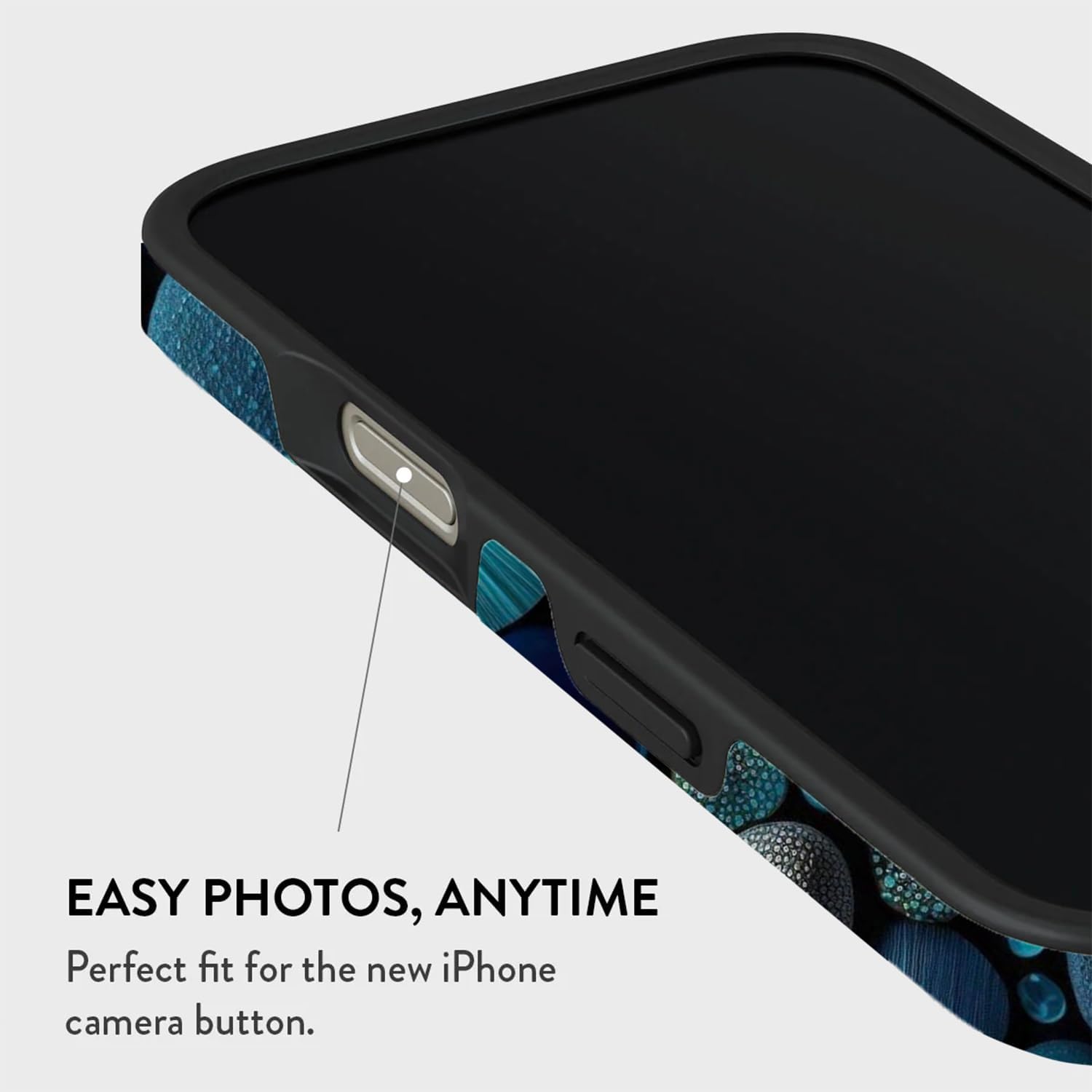 Mobcos iPhone 17 Pro Max Ocean Drift Premium Case Compatible with Hybrid Dual-Layer Hard Shell + Silicone Protection - Scratch-Resistant Shockproof Mobile Cover Mobcos