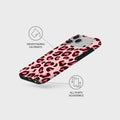 Mobcos iPhone 17 Pro Max Wild Blush Premium Case Compatible with Hybrid Dual-Layer Hard Shell + Silicone Protection - Scratch-Resistant Shockproof Mobile Cover Mobcos