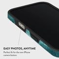 Mobcos iPhone 17 Pro Max Liora Premium Case Compatible with Hybrid Dual-Layer Hard Shell + Silicone Protection - Scratch-Resistant Shockproof Mobile Cover Mobcos