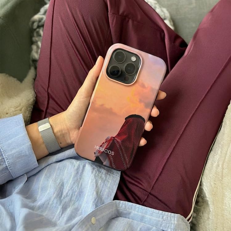 Mobcos iPhone 17 Pro Max Solvyn Premium Case Compatible with Hybrid Dual-Layer Hard Shell + Silicone Protection - Scratch-Resistant Shockproof Mobile Cover Mobcos