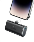 Anker 621 Power Bank with Built-In Lightning Connector, 5,000mAh MFi Certified Portable Charger for iPhone 15 Pro, 15/15 Plus, 15 Pro Max, iPhone 14, and 13 Series ANKER