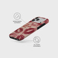 Mobcos iPhone 17 Pro Self-love Premium Case Compatible with Hybrid Dual-Layer Hard Shell + Silicone Protection - Scratch-Resistant Shockproof Mobile Cover Mobcos