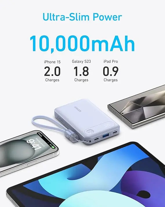 Anker Power Bank 10K, 22.5W ANKER