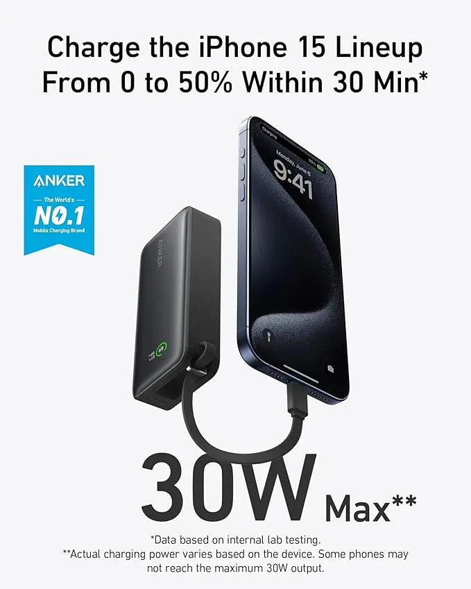 Anker 533 Powercore 10000 MAH PD 30W ANKER