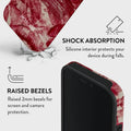 Mobcos iPhone 17 Pro Max Reminder Premium Case Compatible with Hybrid Dual-Layer Hard Shell + Silicone Protection - Scratch-Resistant Shockproof Mobile Cover Mobcos