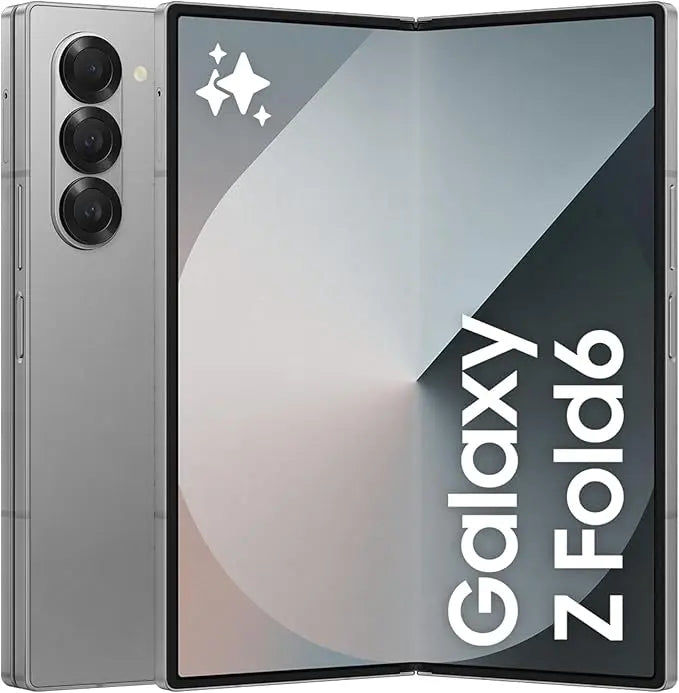 Buy Mobile Online in Dubai – Samsung Galaxy Z Fold 6, 12GB RAM, 256GB Storage, Silver Shadow (TRA Version), with 1 Year Seller Warranty: SAMSUNG
