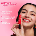 Dot & Key Barrier Repair Hydrating Lip Balm SPF 50 Strawberry Red Repairs Damaged High Tinted 4.5 gm DOT & KEY