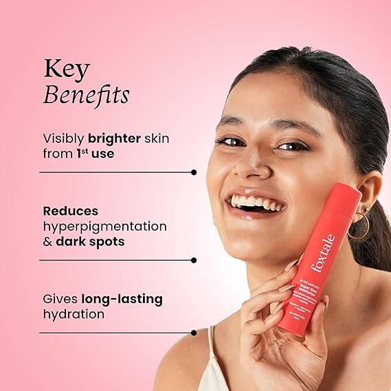 FoxTale Vitamin C Super Glow Moisturizer with Niacinamide & Peptides 50ml