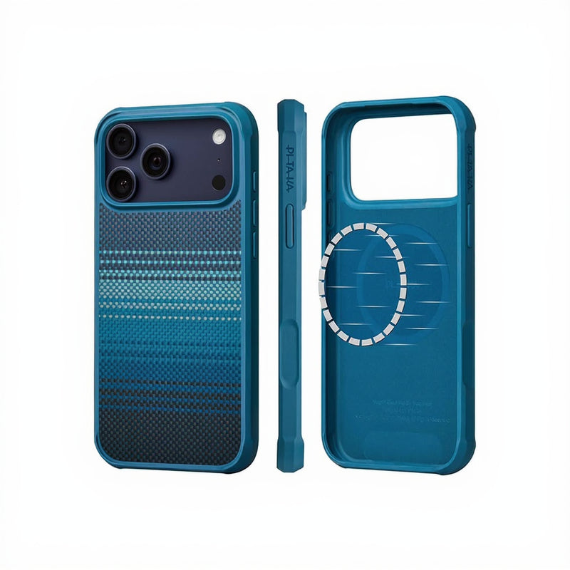 Pitaka for iPhone 17 Pro & Pro Max Case with Camera Control Button, Tough Yet Elegant, Compatible with MagSafe, Aramid UltraGuard