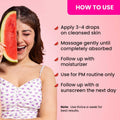 Dot & Key Watermelon 10% Glycolic Serum for Face Glowing, With KojicI | Targets Pigmentation & Dark Spots | Targets Dullness, Uneven Texture, Sebum & Excess Oil | Serum For Oily & Normal Skin | 30ml DOT & KEY