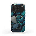 Mobcos iPhone 17 Pro Max Ocean Drift Premium Case Compatible with Hybrid Dual-Layer Hard Shell + Silicone Protection - Scratch-Resistant Shockproof Mobile Cover Mobcos