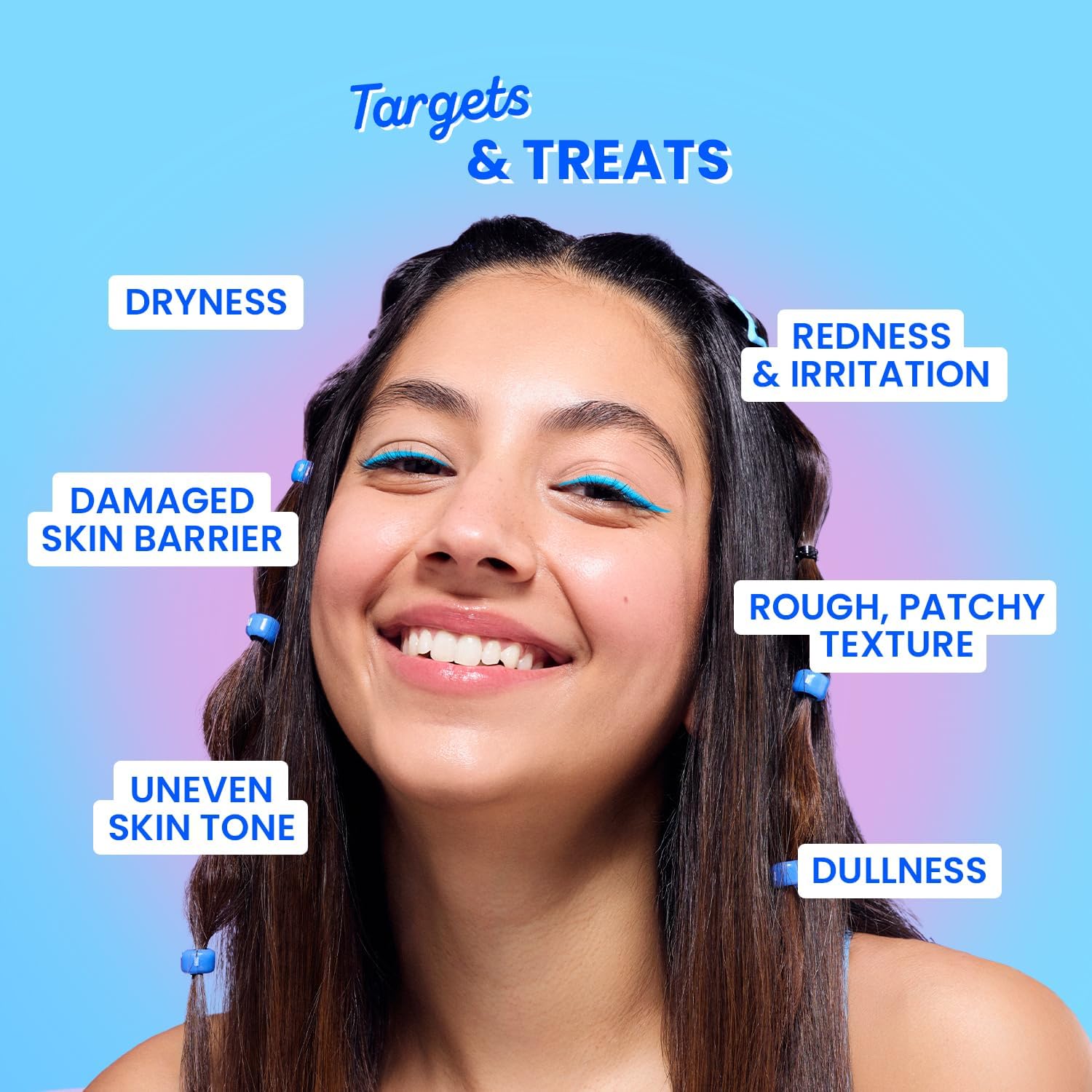 Dot & Key Blueberry Hydrate 12% Barrier Boost Serum with 7 Ceramides Niacinamide Hyaluronic Acid, Reduces Dark Spots, Brightens Skin, Provides Intense Hydration Repairs Skin 30ml DOT & KEY