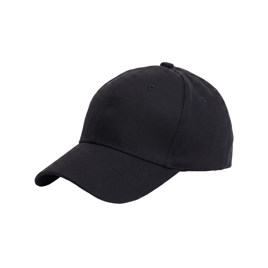 Mobcos Black Baseball Cap – Adjustable Unisex Hat for Running, Workouts, Travel & Outdoor Activities | Comfortable Everyday Baseball Cap for Men & Women MOBCOS