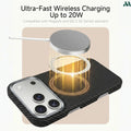 Mobcos Aramid Fiber Magnetic Case for iPhone 17 Pro/Pro Max (Stripe Black) MOBCOS