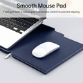 Mobcos Slim Carrying Protective Cover Leather Laptop Sleeve Bag for MacBook Pro 16 Inch – Premium Shockproof Laptop Case (Blue) MOBCOS