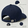 Mobcos Blue Baseball Cap – Adjustable Unisex Hat for Running, Workouts, Travel & Outdoor Activities | Comfortable Everyday Baseball Cap for Men & Women MOBCOS