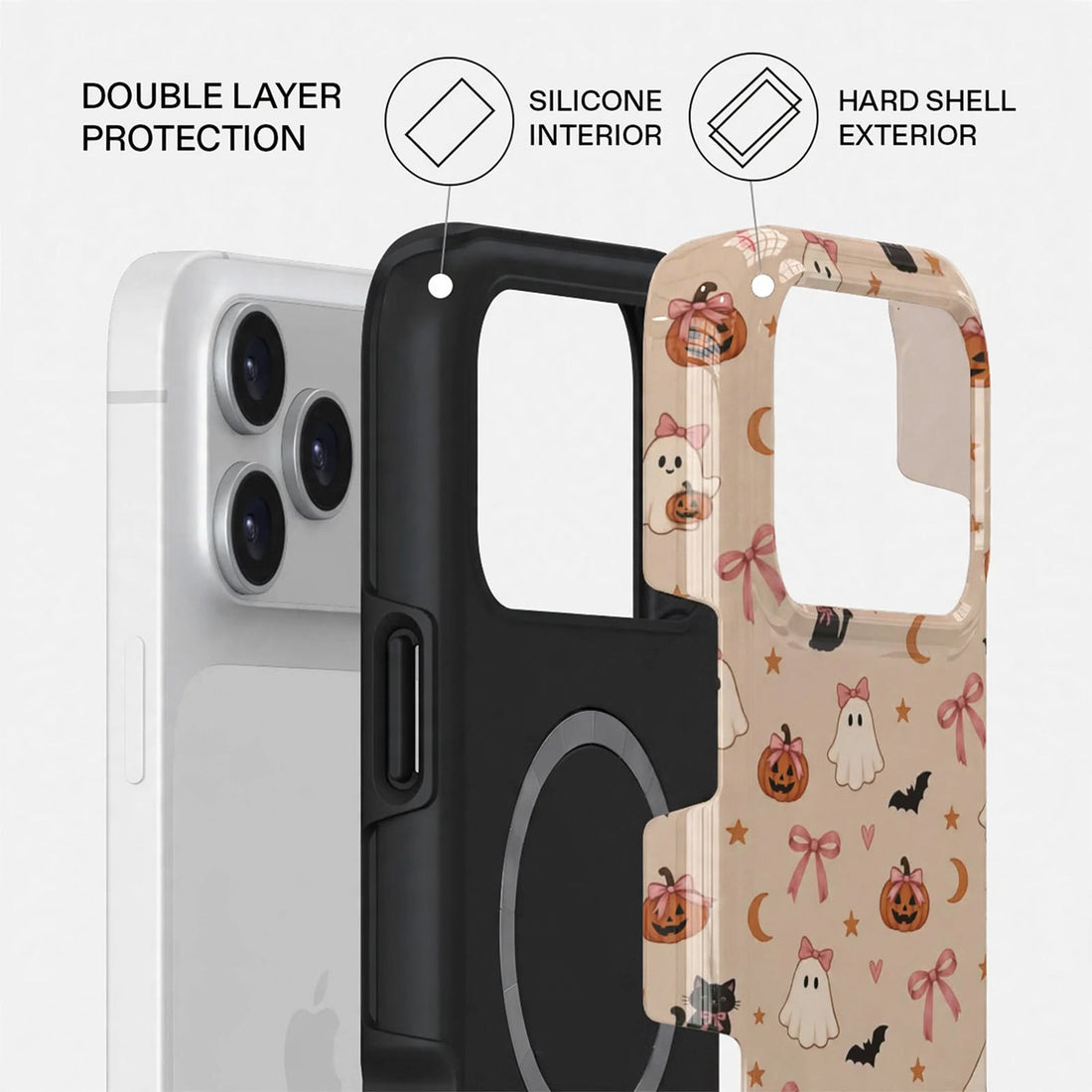 Shockproof Blushmoon Dual-Layer Case – iPhone Series