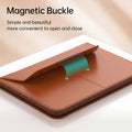 Mobcos Slim Carrying Protective Cover Leather Laptop Sleeve Bag for MacBook Pro 16 Inch – Premium Shockproof Laptop Case (Brown) MOBCOS