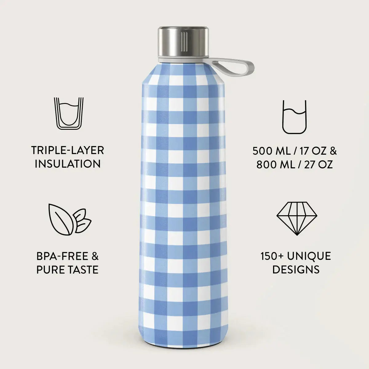 Lovely Day Water Bottle - Cheerful and Practical Hydration Companion BURGA