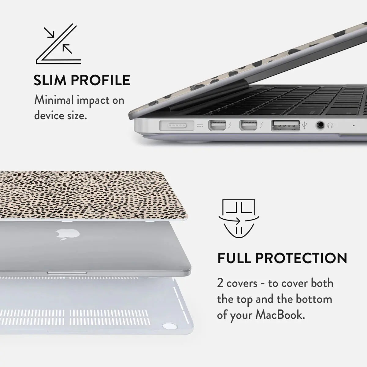 "MacBook Pro 16: Elegant Protection with Almond Latte Case" BURGA