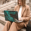 Macbook pro 16 Emerald Pool MacBook Case (UK) - Luxurious Protection with a Touch of Elegance BURGA