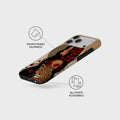 Mobcos iPhone 17 series Poppy Woman Premium Case Compatible with Hybrid Dual-Layer Hard Shell + Silicone Protection - Scratch-Resistant Shockproof Mobile Cover Mobcos