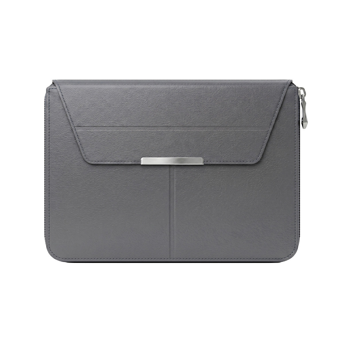 Mobcos Slim Carrying Protective Cover Leather Laptop Sleeve Bag for MacBook Pro 16 Inch – Premium Shockproof Laptop Case (Gray) MOBCOS