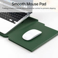 Mobcos Slim Carrying Protective Cover Leather Laptop Sleeve Bag for MacBook Pro 16 Inch – Premium Shockproof Laptop Case (Green) MOBCOS