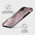 Golden Taupe - Fashion iPhone 13 Case, Sleek and Stylish Design, Premium Protection with Raised Edges for Screen and Camera, Durable Materials, Perfect Fit for iPhone 13 BURGA