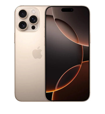 Apple iPhone 16 Pro, 6.3"  512GB Storage,  OLED Super Retina XDR Display, A18 Pro Chip, 6-Core CPU, 6-Core GPU, 16-Core Neural Engine,5G/Wi-Fi 7, Face ID, TRA Ver, Desert Titanium APPLE