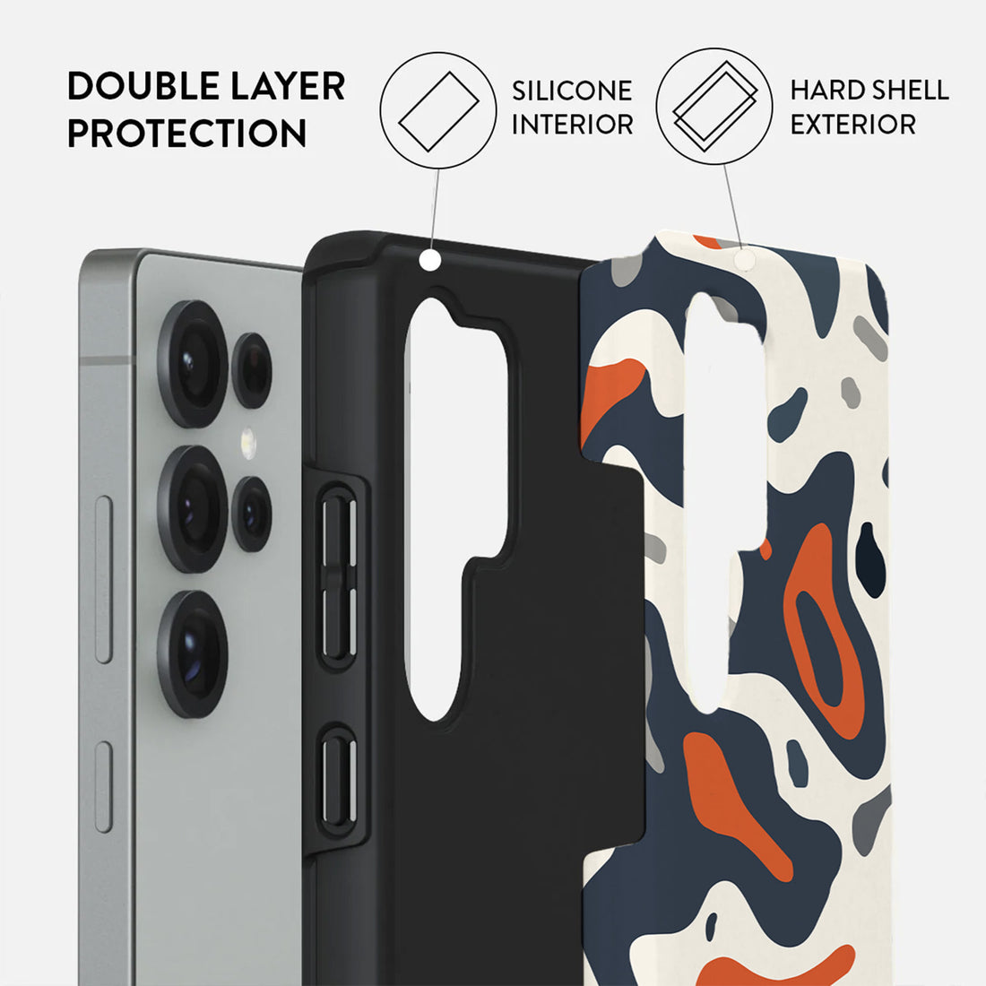 Shockproof Street Camo Dual-Layer Case – Samsung Galaxy S24/S25 & S26 Ultra