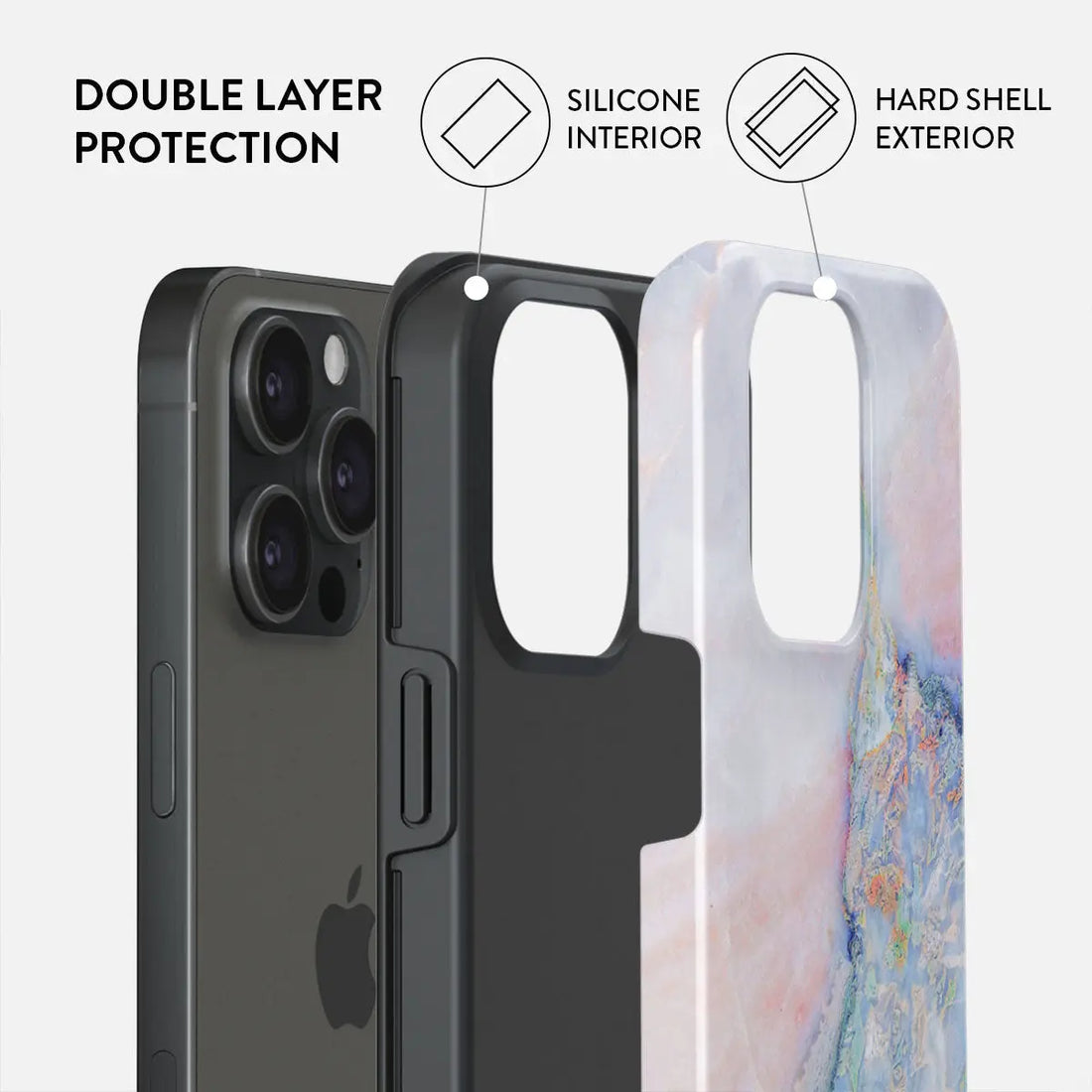 "Shimmer in Style: Holo Holographic iPhone 16 Pro Case – Sleek and Eye-Catching Protection with a Dazzling Finish" BURGA