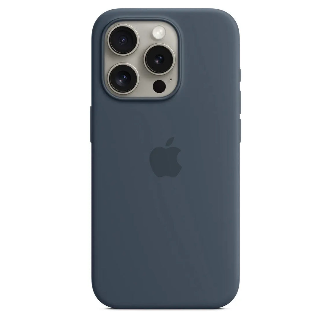 iPhone 15 Pro Silicone Case with MagSafe - Dark Blue APPLE