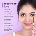 Plum Eye-Swear-By Kohl Kajal - Deep Black Creamy Water-Proof Eyeliner Smudge Proof Plum